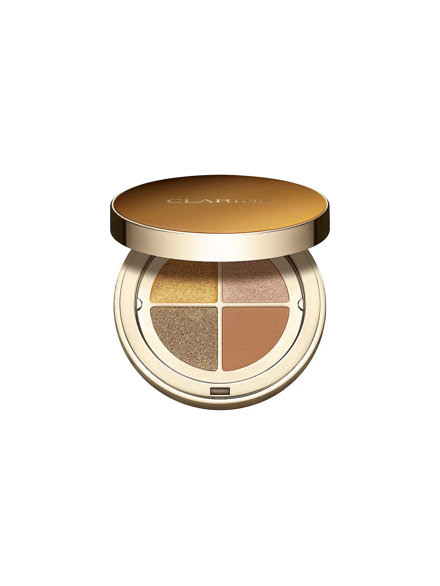 CLARINS | Lidschatten - Ombre 4 Couleurs ( 02 Rosewood ) | gold